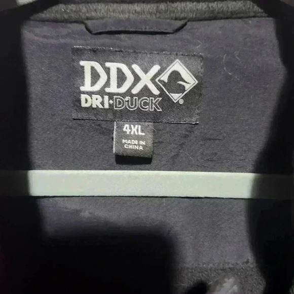 Mens DDX Dri Duck fleece coat, size 4XL - Picture 2 of 8